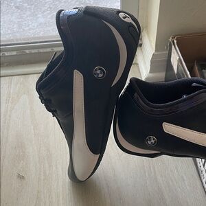 BMW Motorsport x Puma Future Cat  Black and White Sneakers New W/O Tags